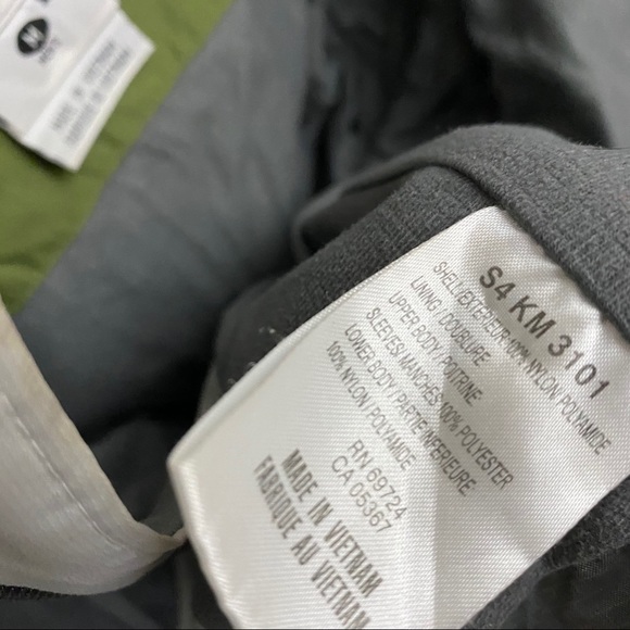 ColumbiaOlive Two Toned  Windbreaker Jacket - Picture 5 of 5